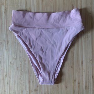 Aerie high cut high waist cheeky bikini bottoms